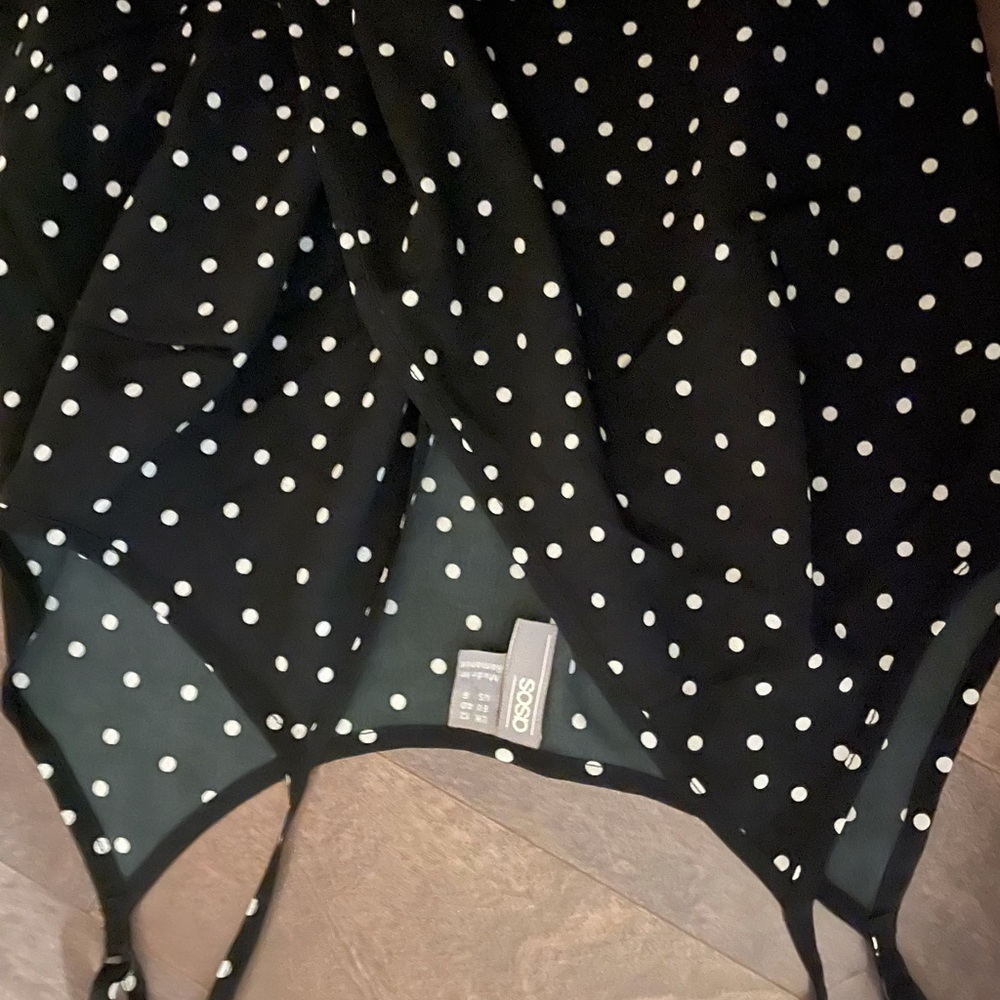 ASOS WRAP DRESS. never worn, beautiful dress.